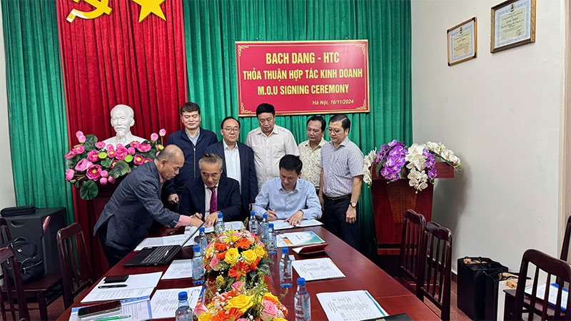 Bạch Đằng - HTC: Thoả thuận hợp tác kinh doanh (M.O.U Signing Ceremony)